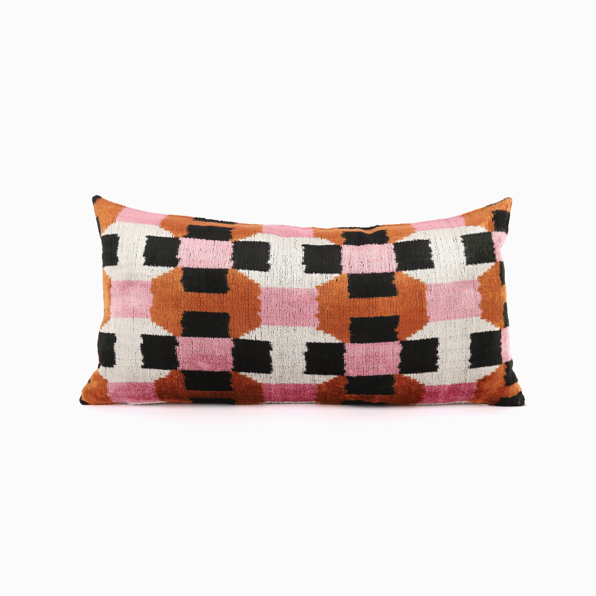Mosaic Ikat Pillow Cover