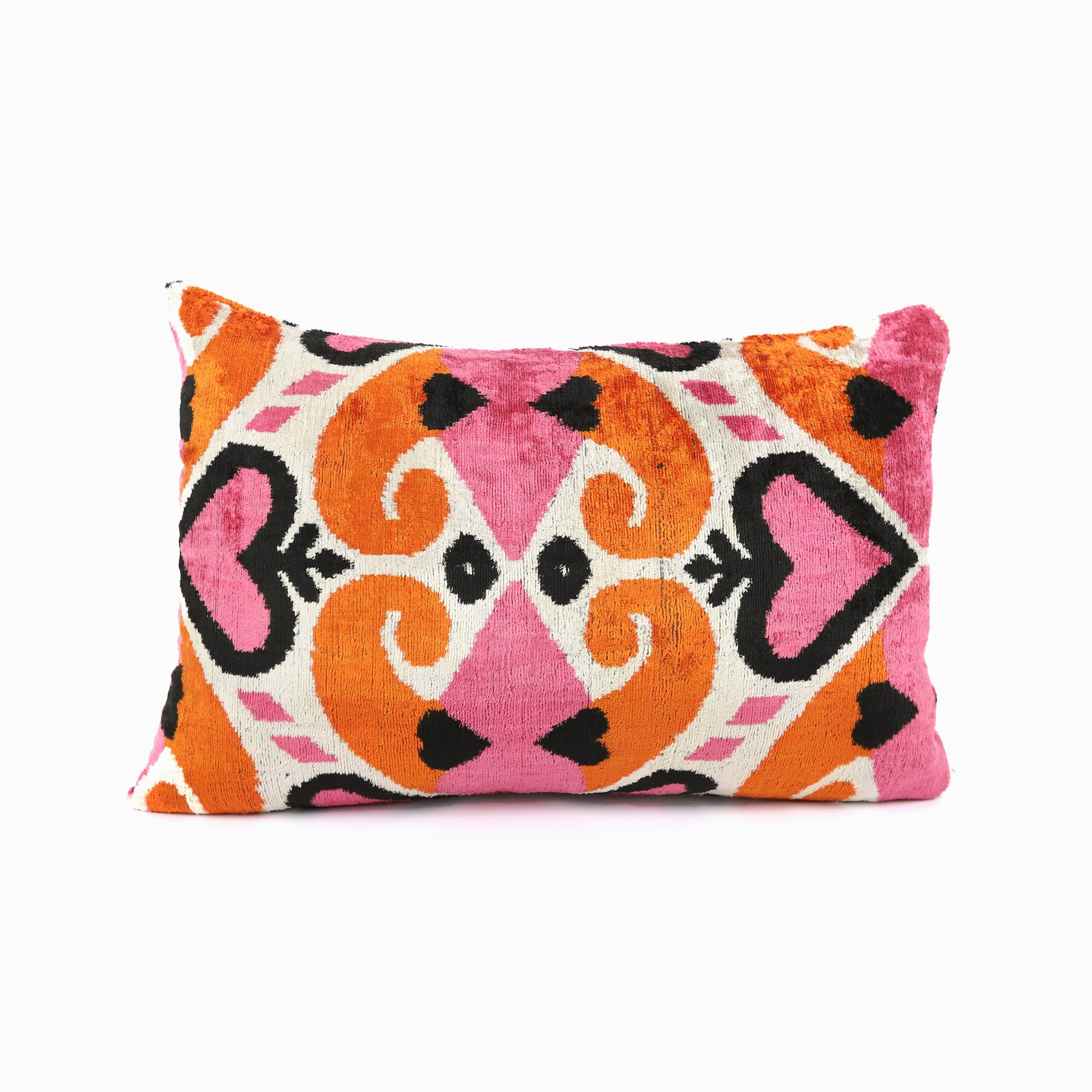 Ikat Heart Pillow Cover