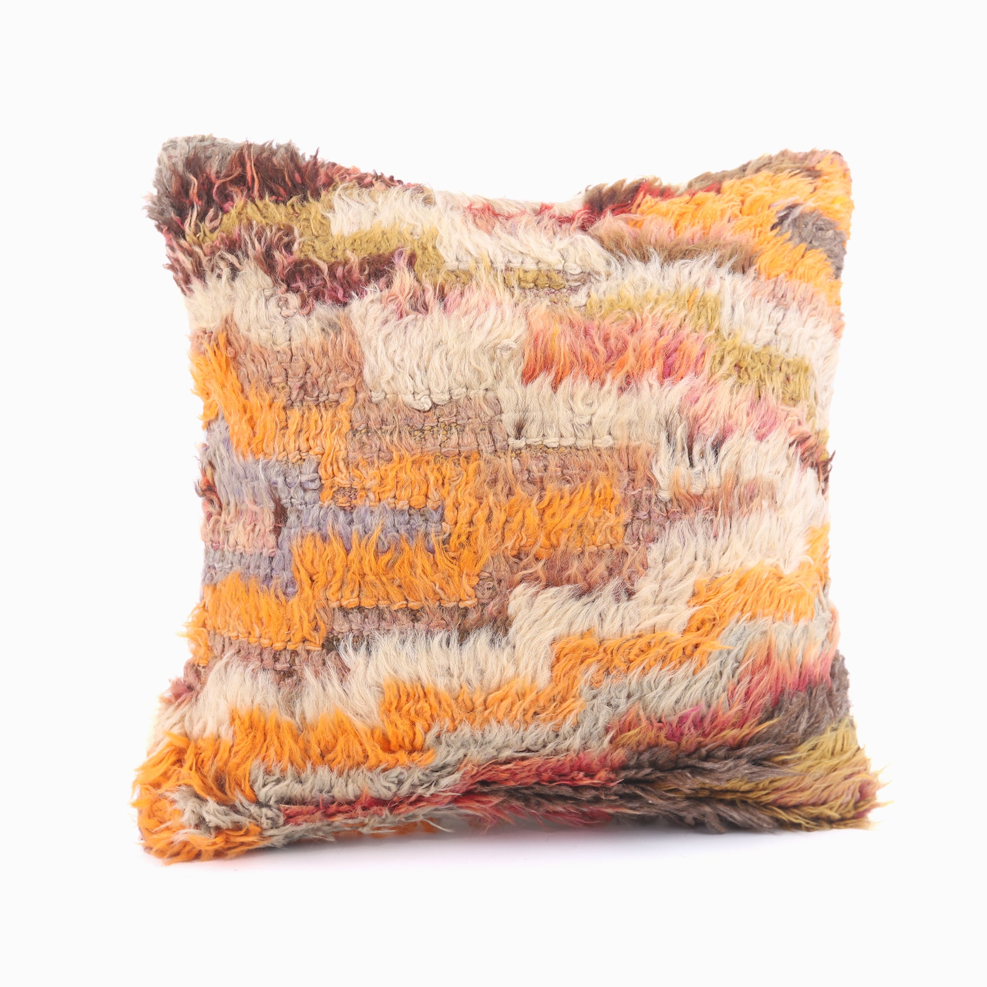 Patterned Decorative Pillow - 18x18''