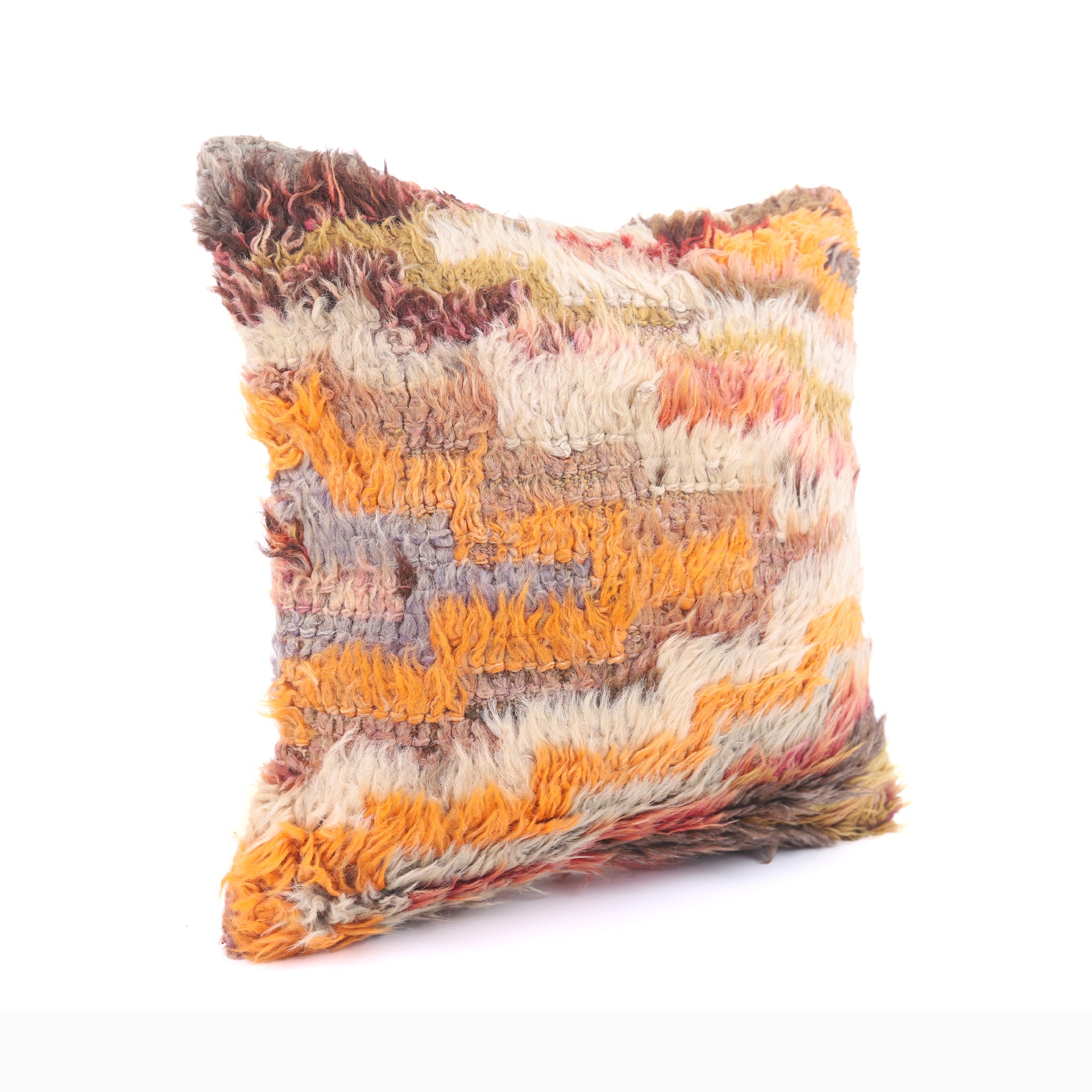 Patterned Decorative Pillow - 18x18''