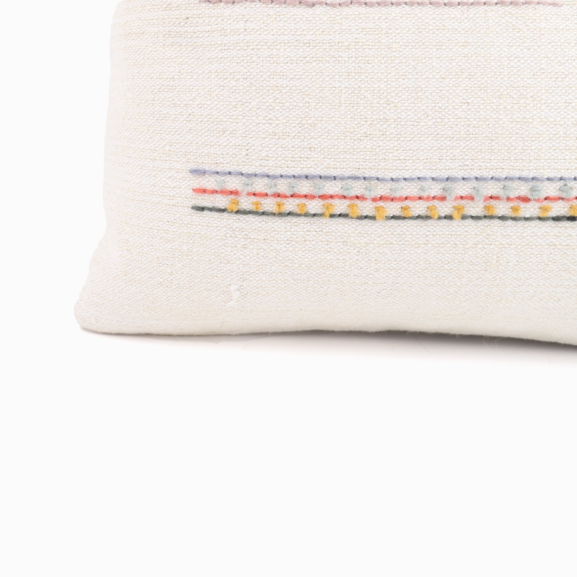 Boho Hemp Pillow - 16x24''