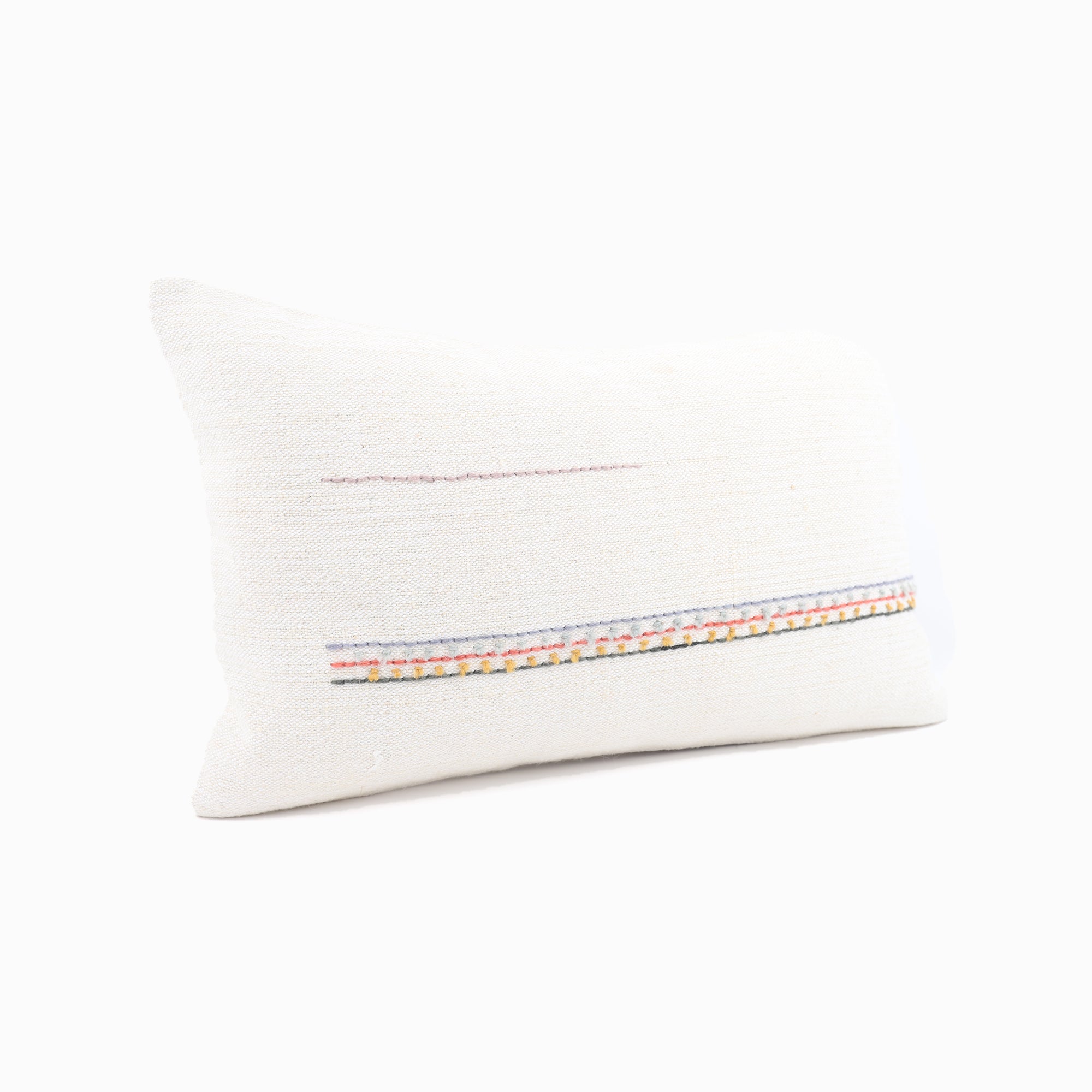 Boho Hemp Pillow - 16x24''