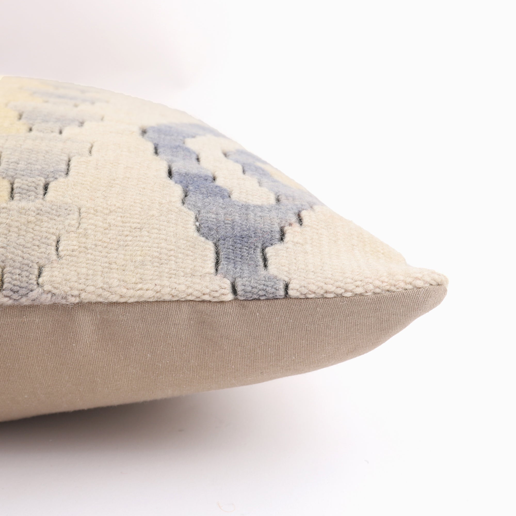 Vintage Patterned Kilim Pillow - 16x16''