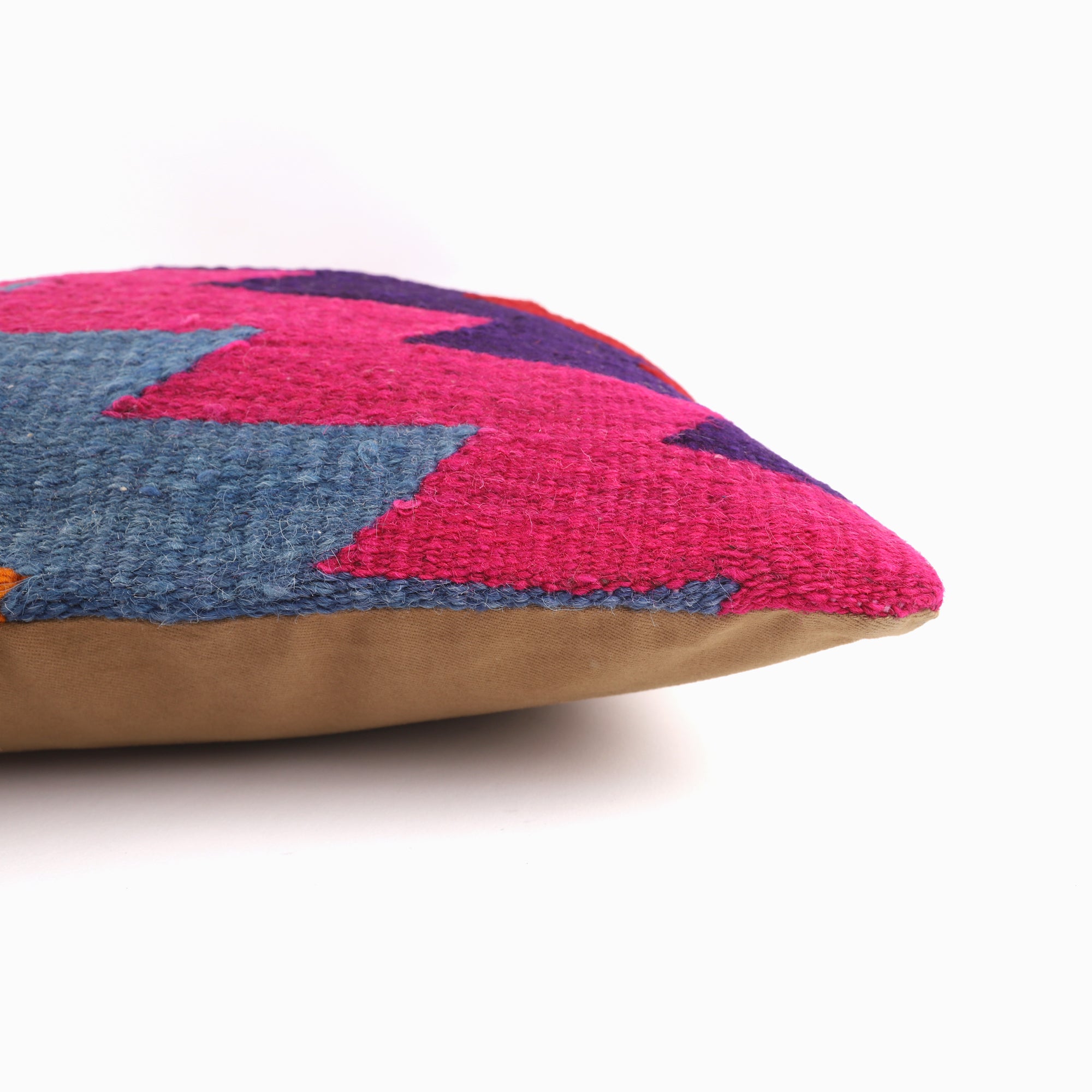 Colorful Kilim Pillow - 16x16''