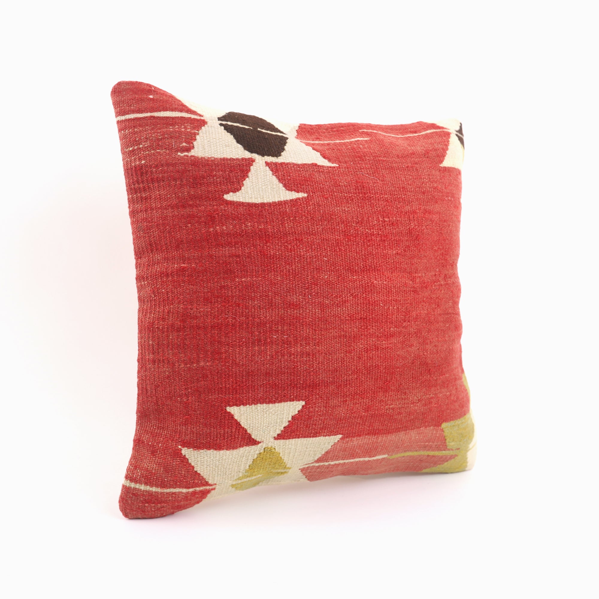 Handwoven Kilim Pillow - 16x16''