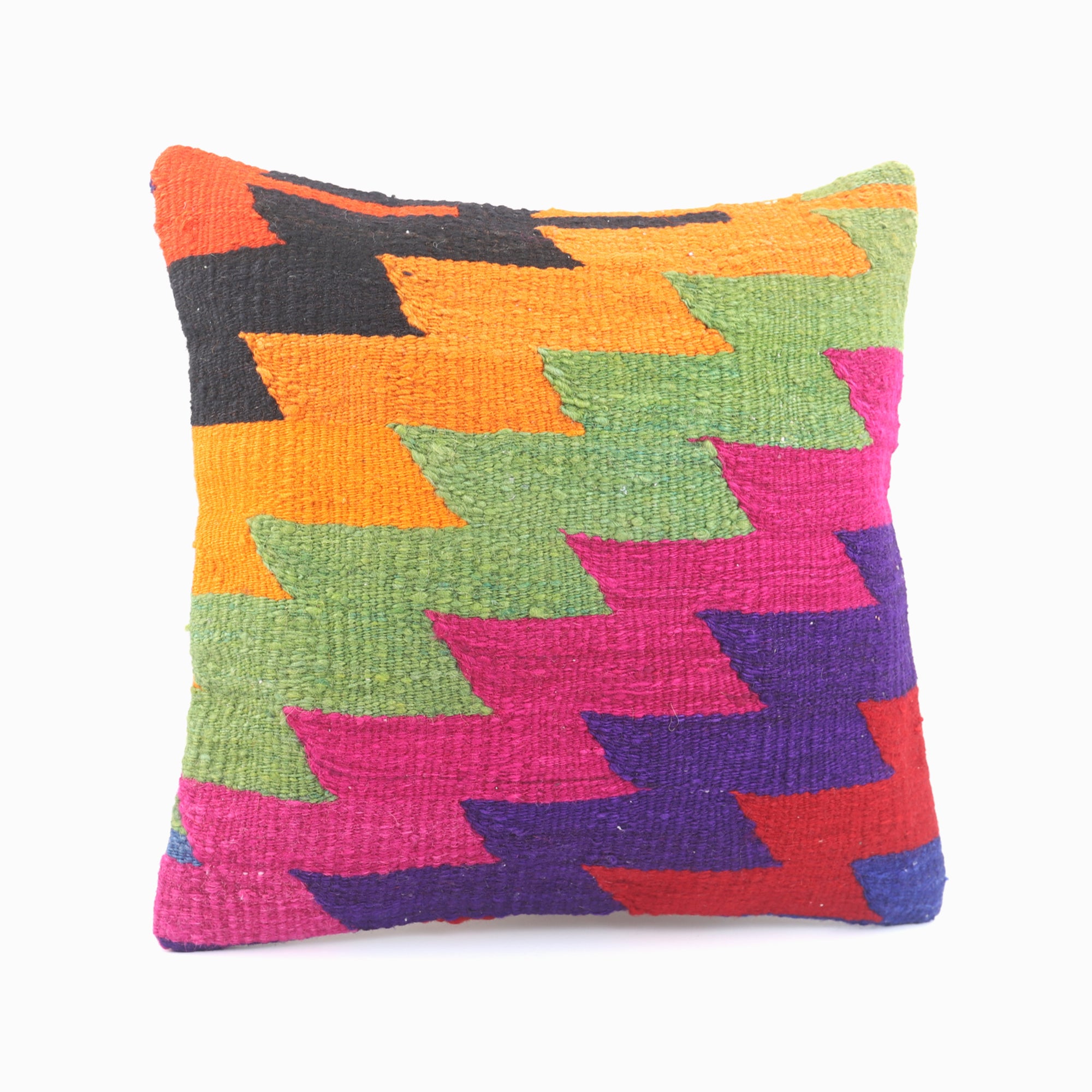 Colorful Ethnic Pillow - 16x16''