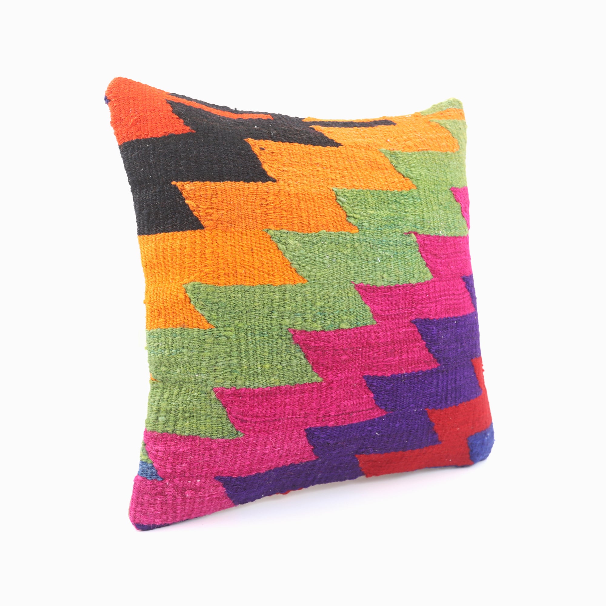 Colorful Ethnic Pillow - 16x16''