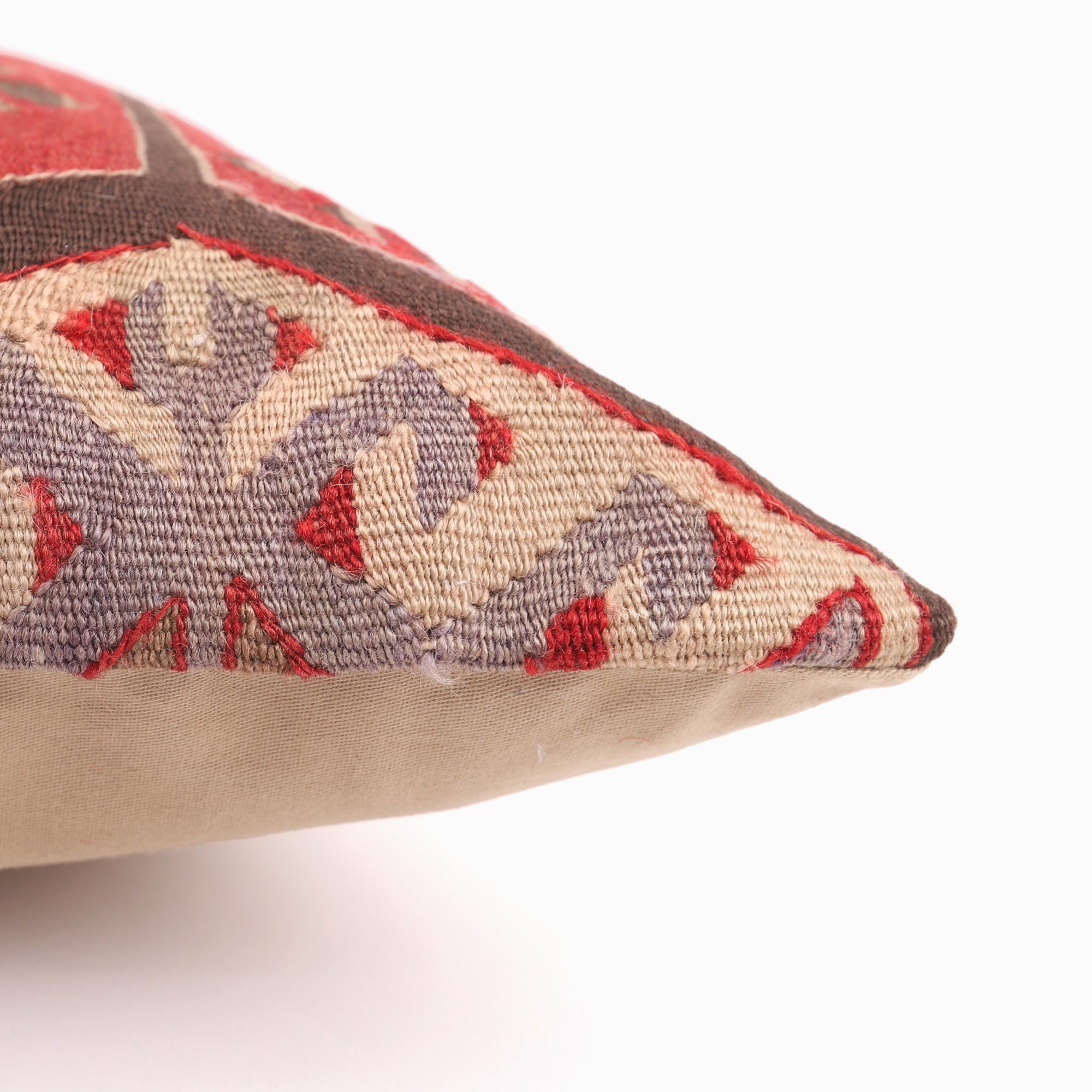 Bohemian Kilim Pillow - 16x16''