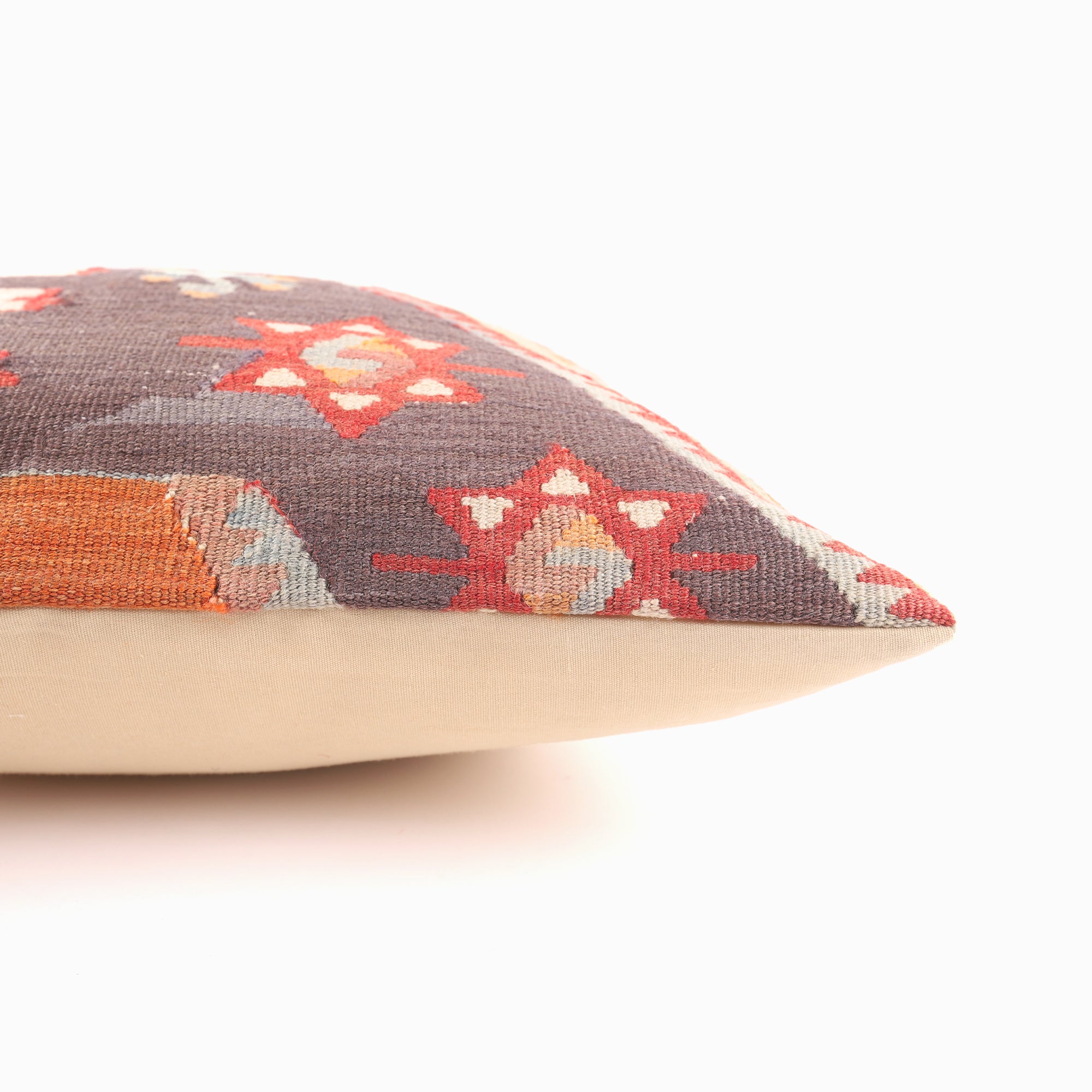 Bohemian Kilim Pillow - 16x16''