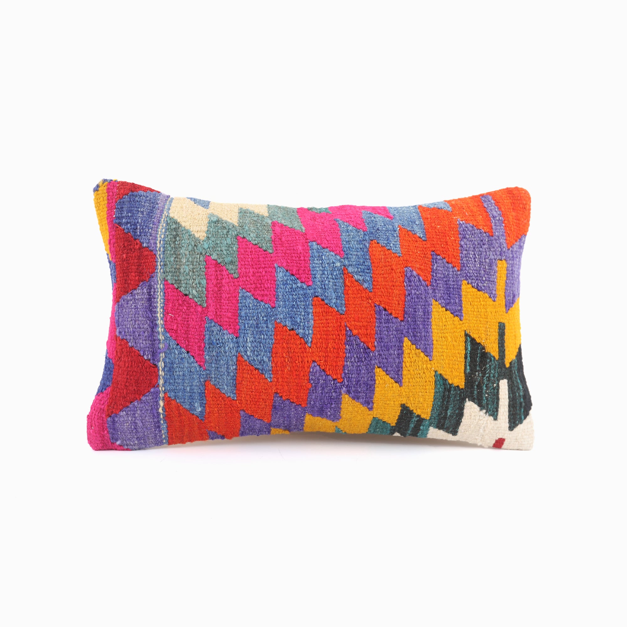 Vintage Kilim Pillow - 12x20''