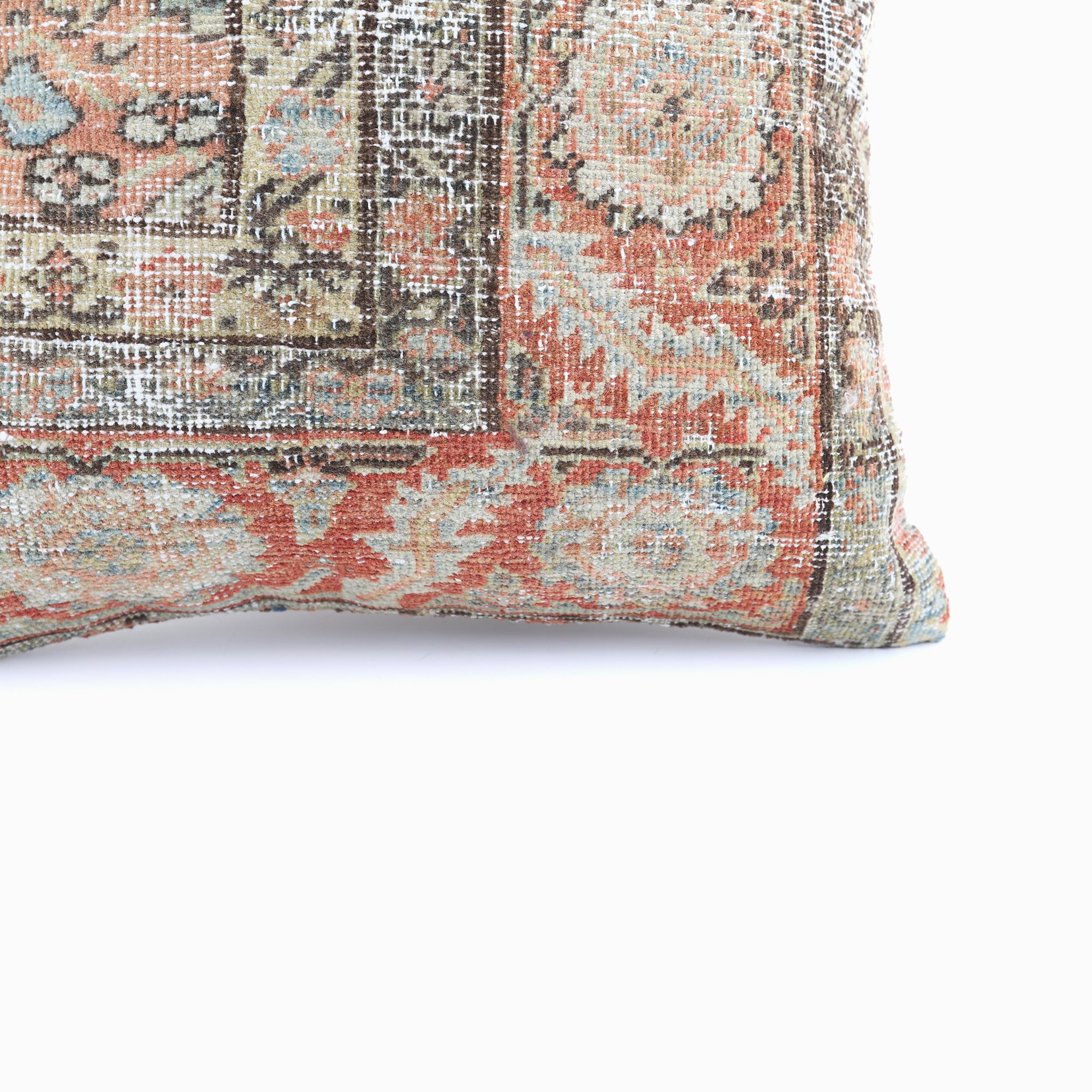 Tribal Rug Pillow - 18x18''