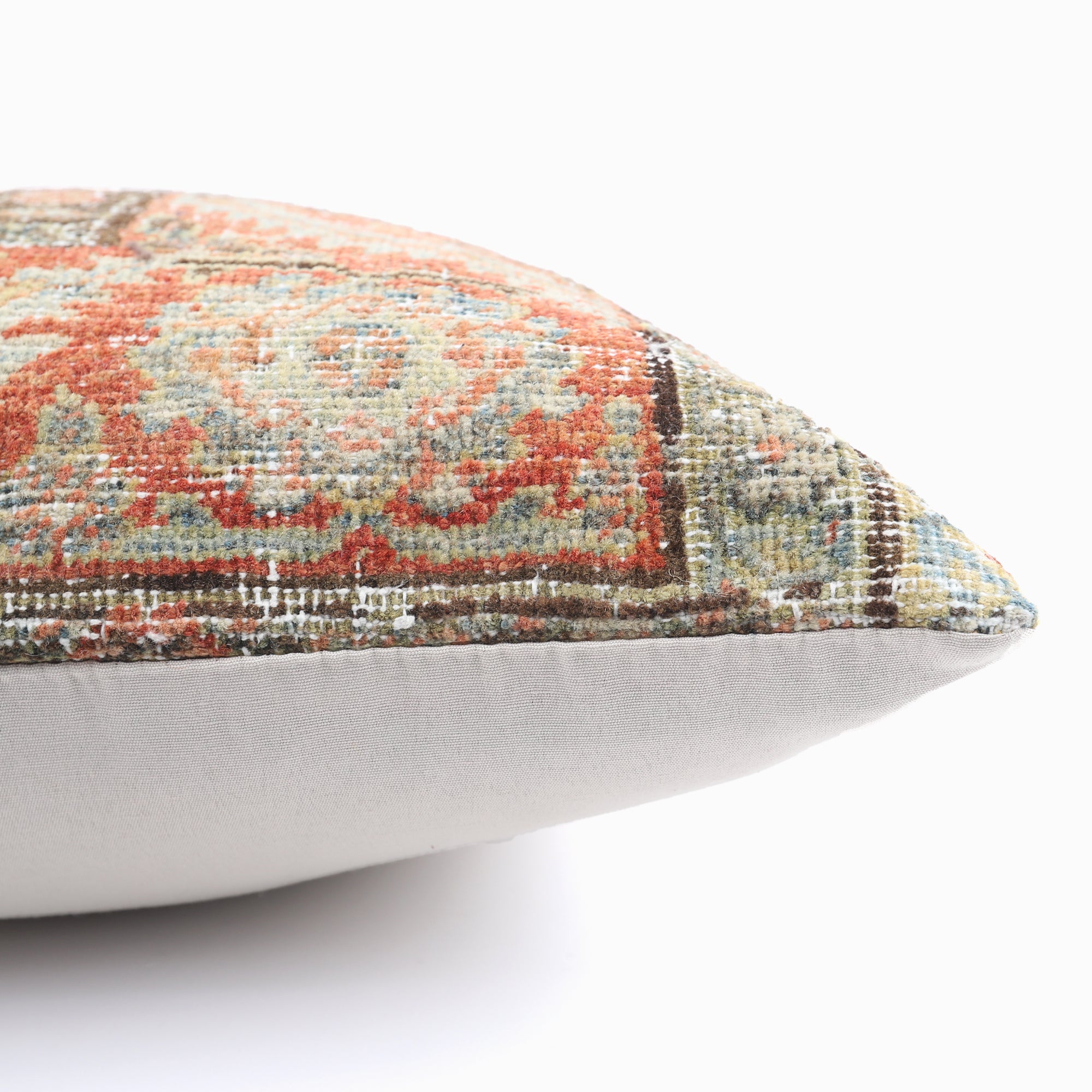 Tribal Rug Pillow - 18x18''