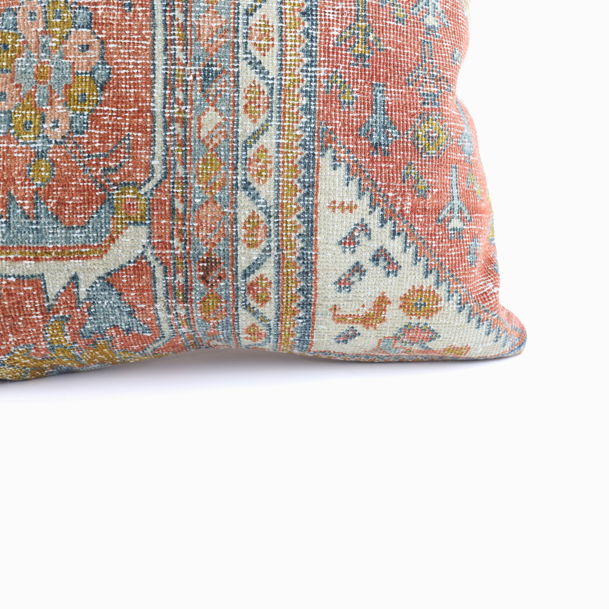 Faded Floral Pillow - 20x20''