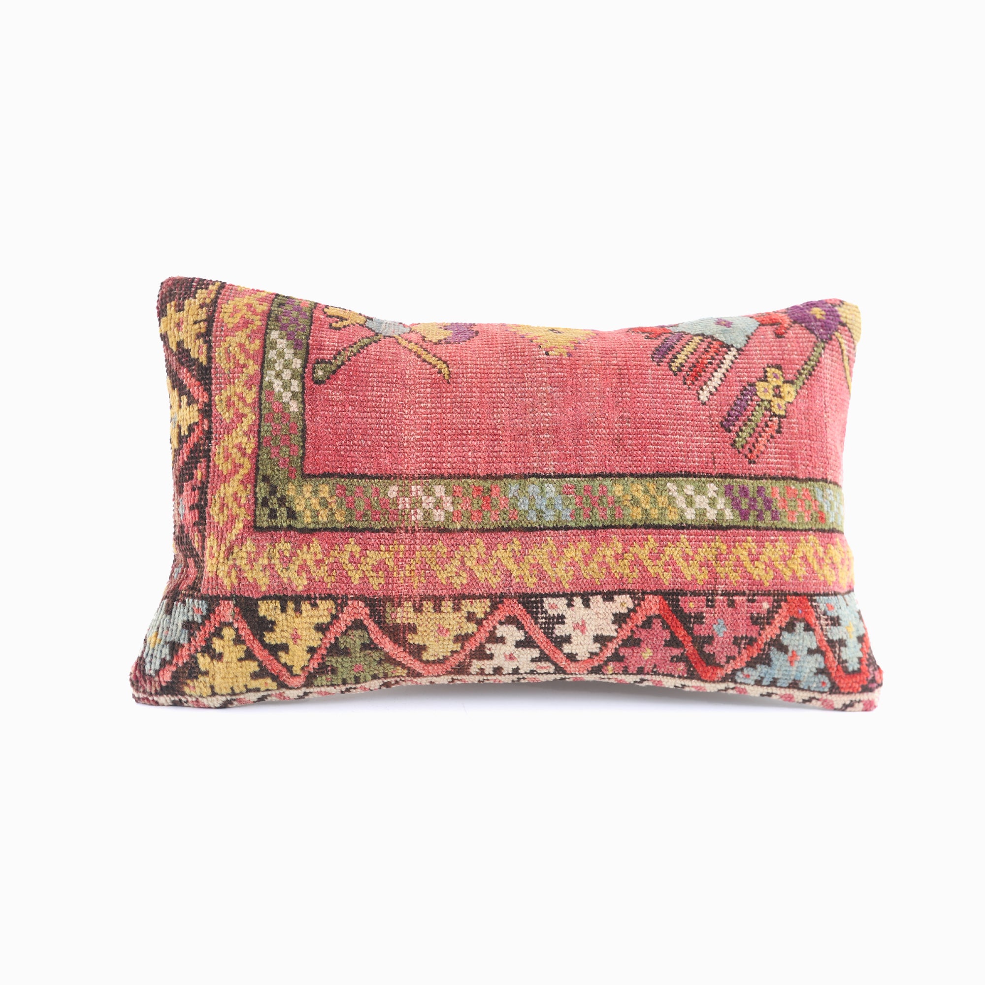 Boho Vintage Pillow - 12x20”