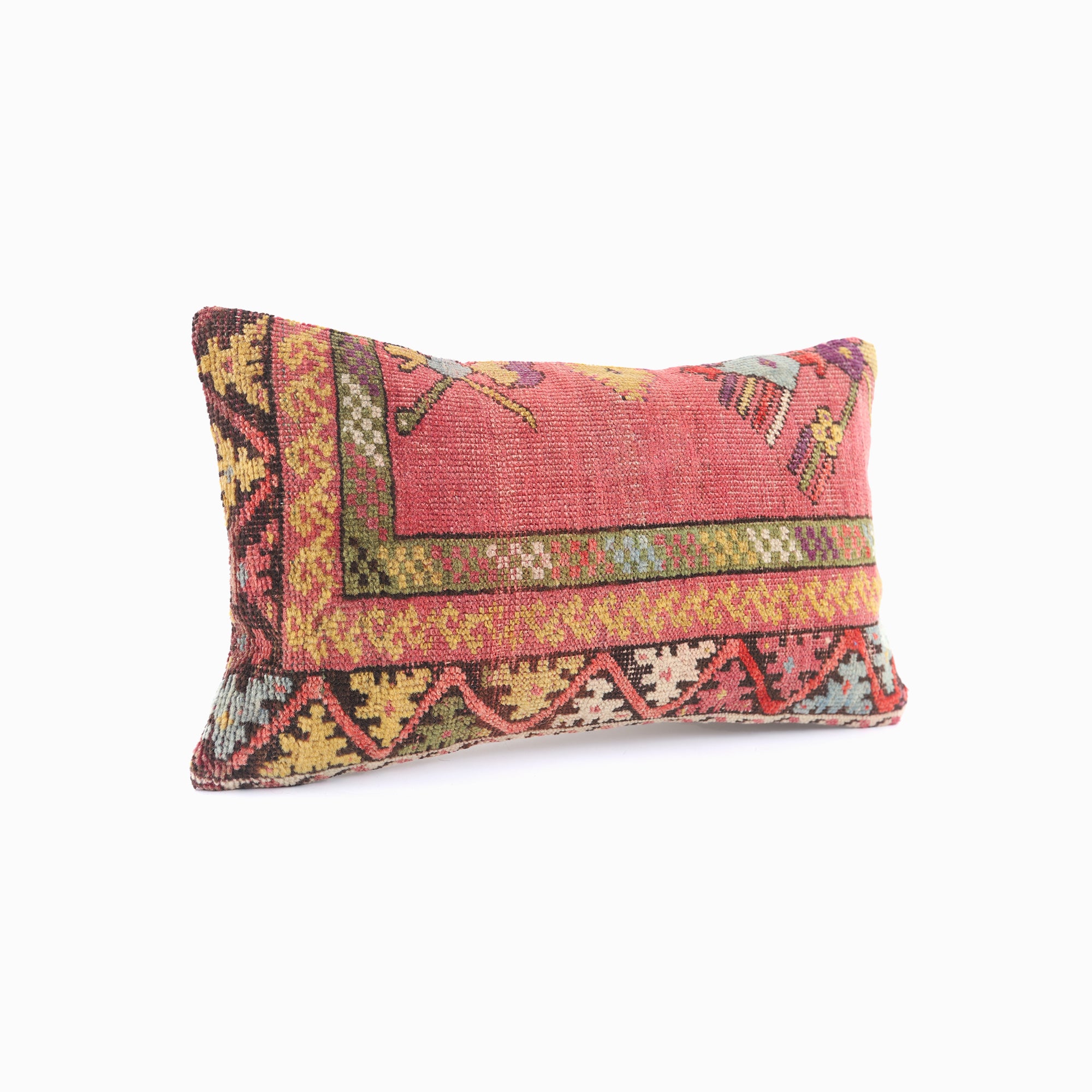 Boho Vintage Pillow - 12x20”