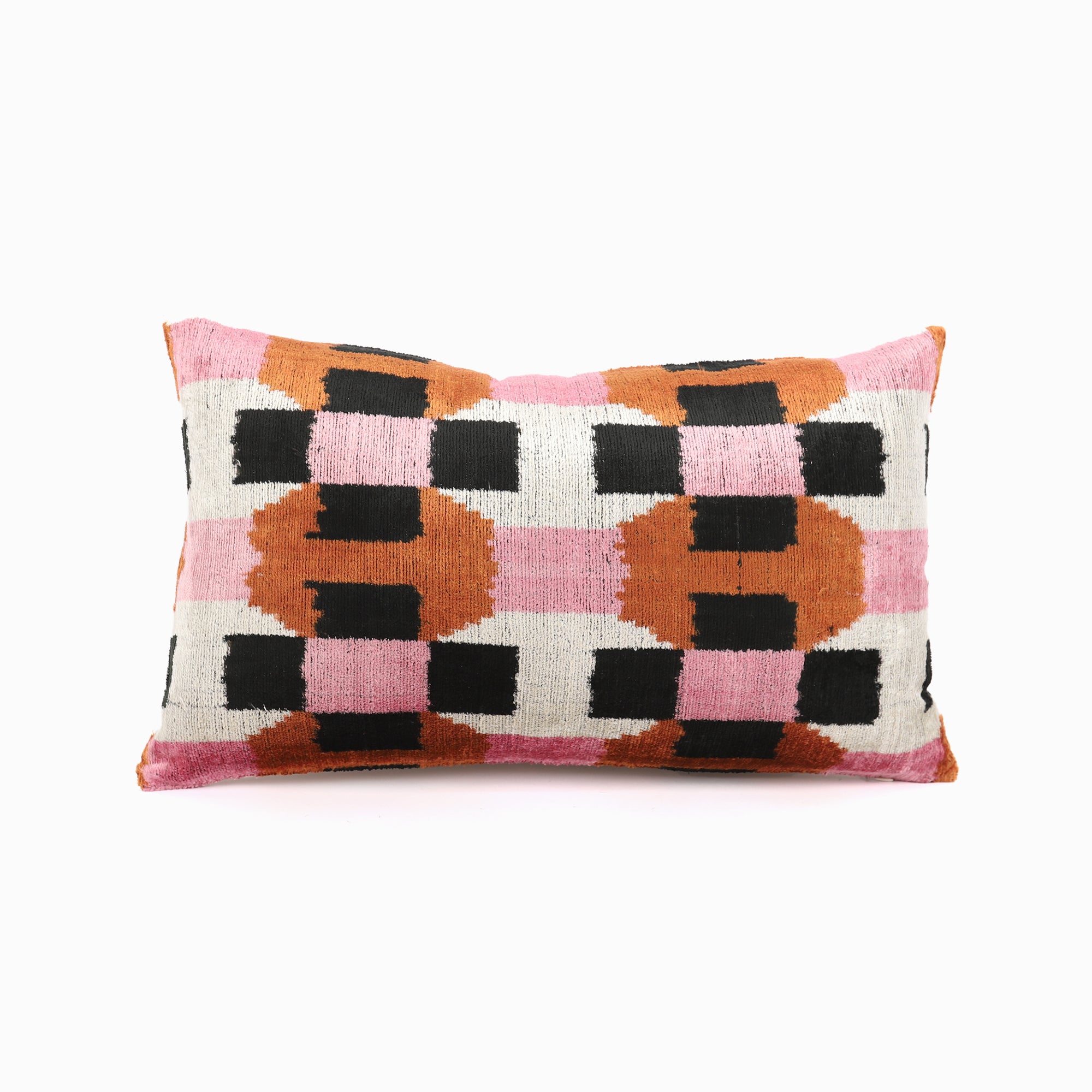 Mosaic Ikat Pillow Cover