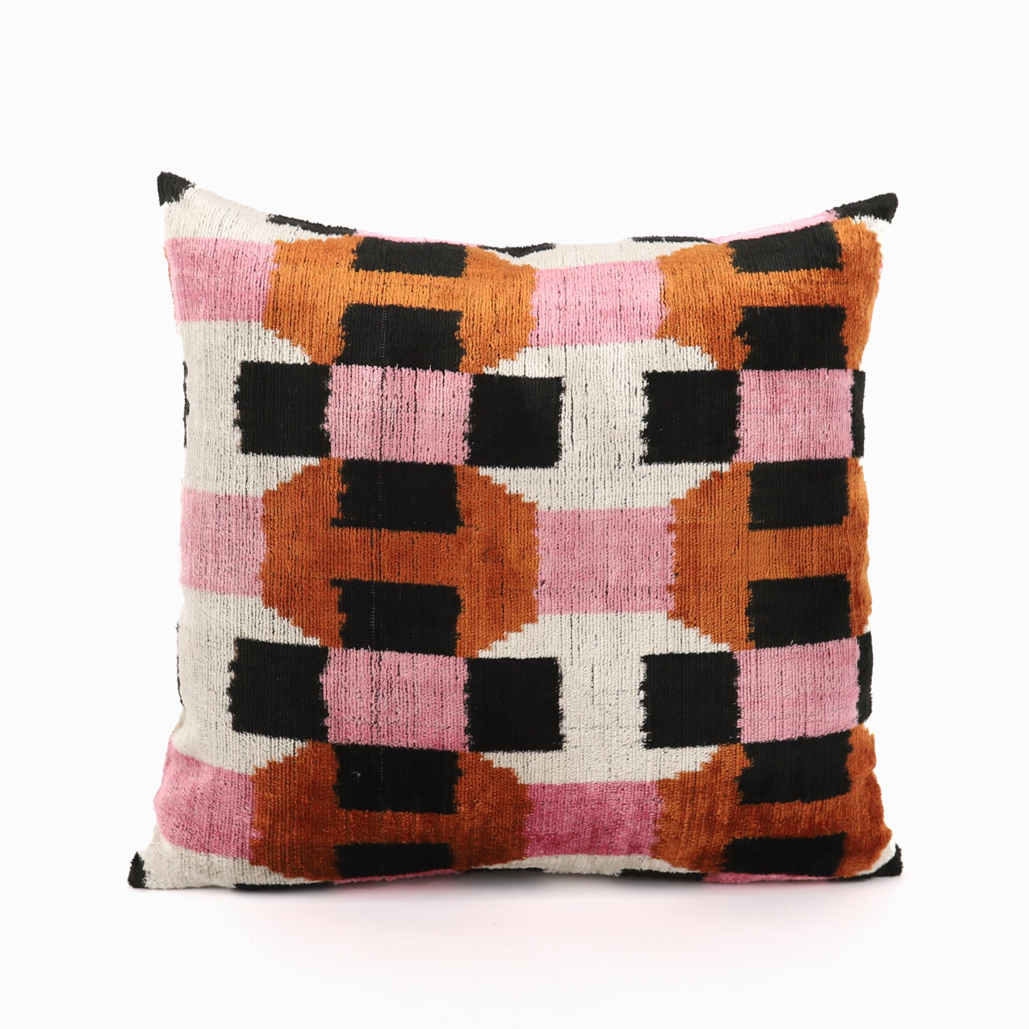 Mosaic Ikat Pillow Cover