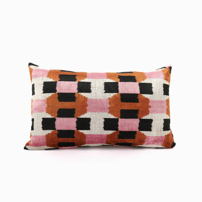 Mosaic Ikat Pillow Cover