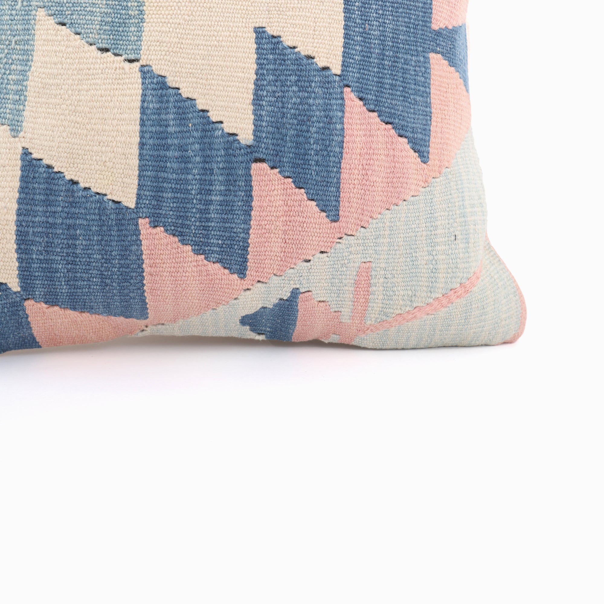 Traditional Kilim Pattern Cushion - 16x16''