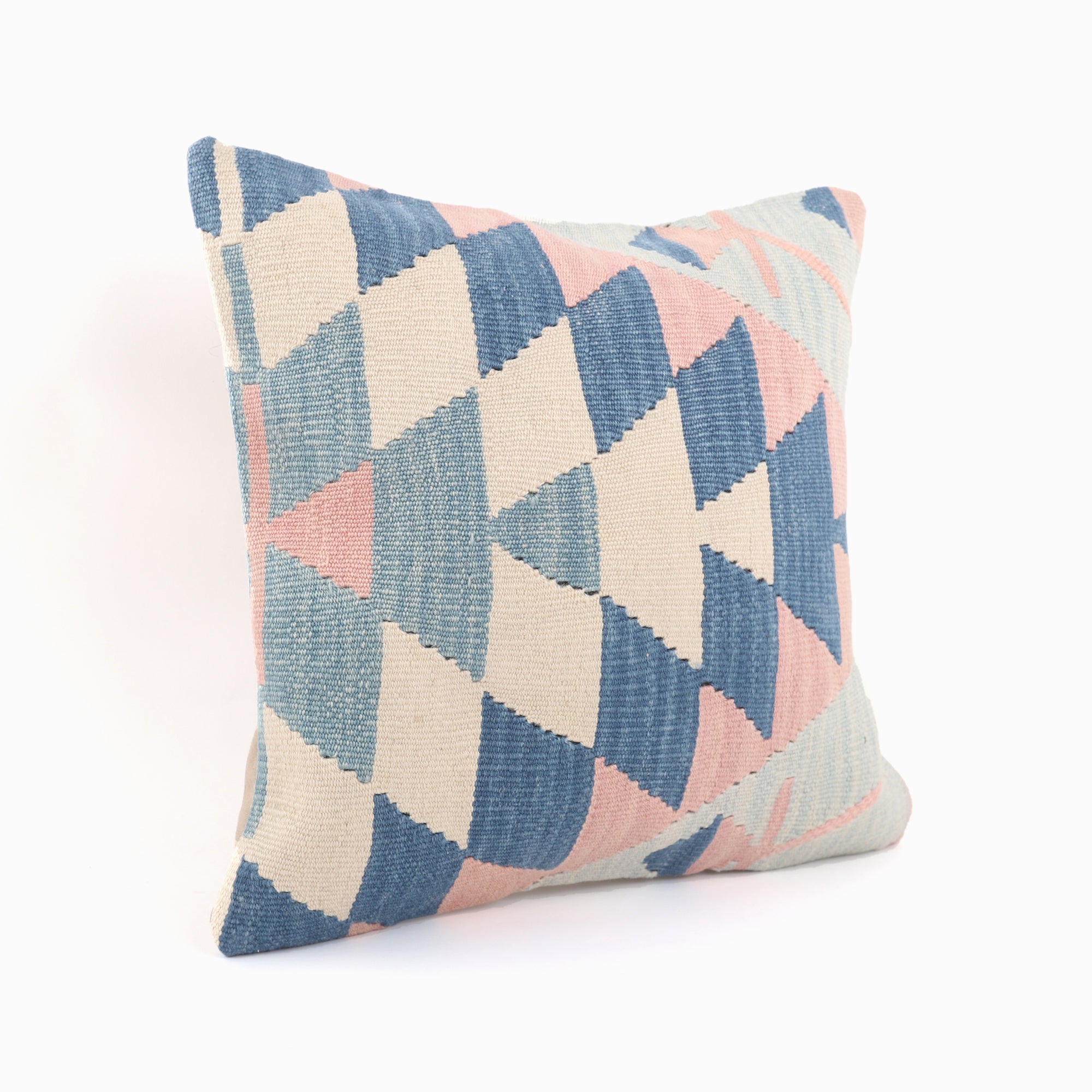 Traditional Kilim Pattern Cushion - 16x16''