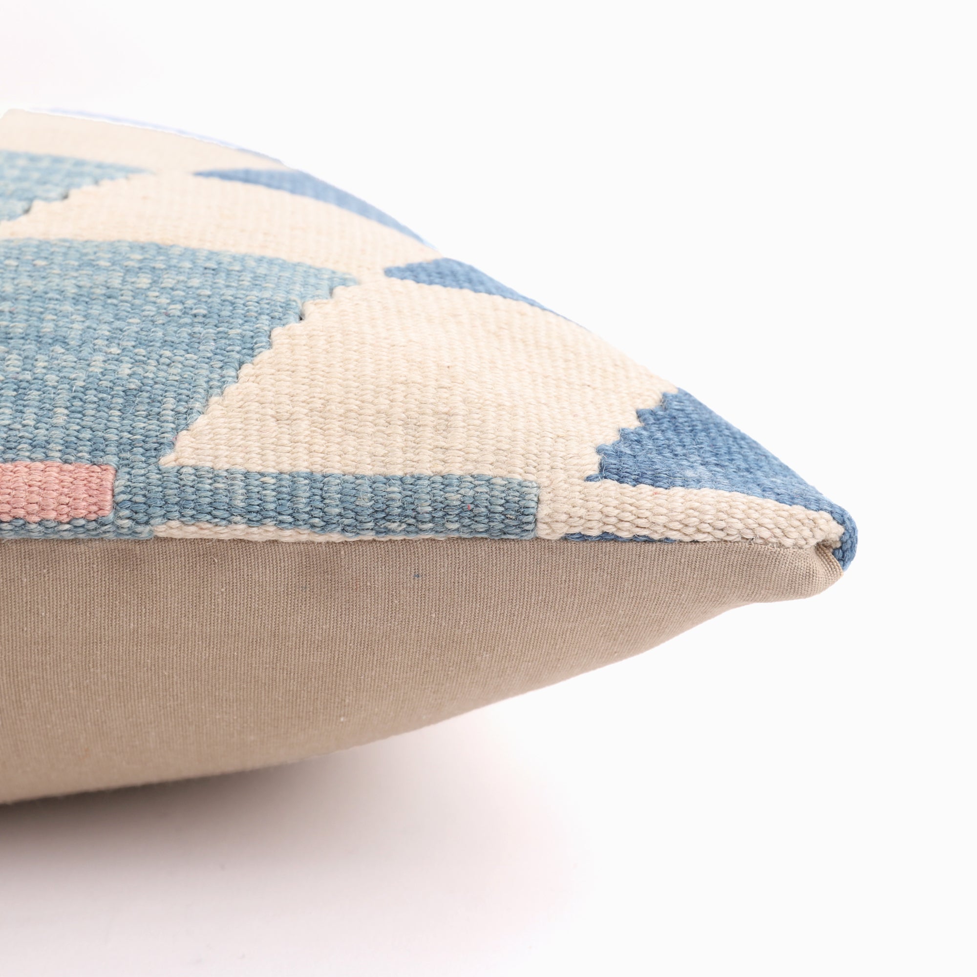 Traditional Kilim Pattern Cushion - 16x16''