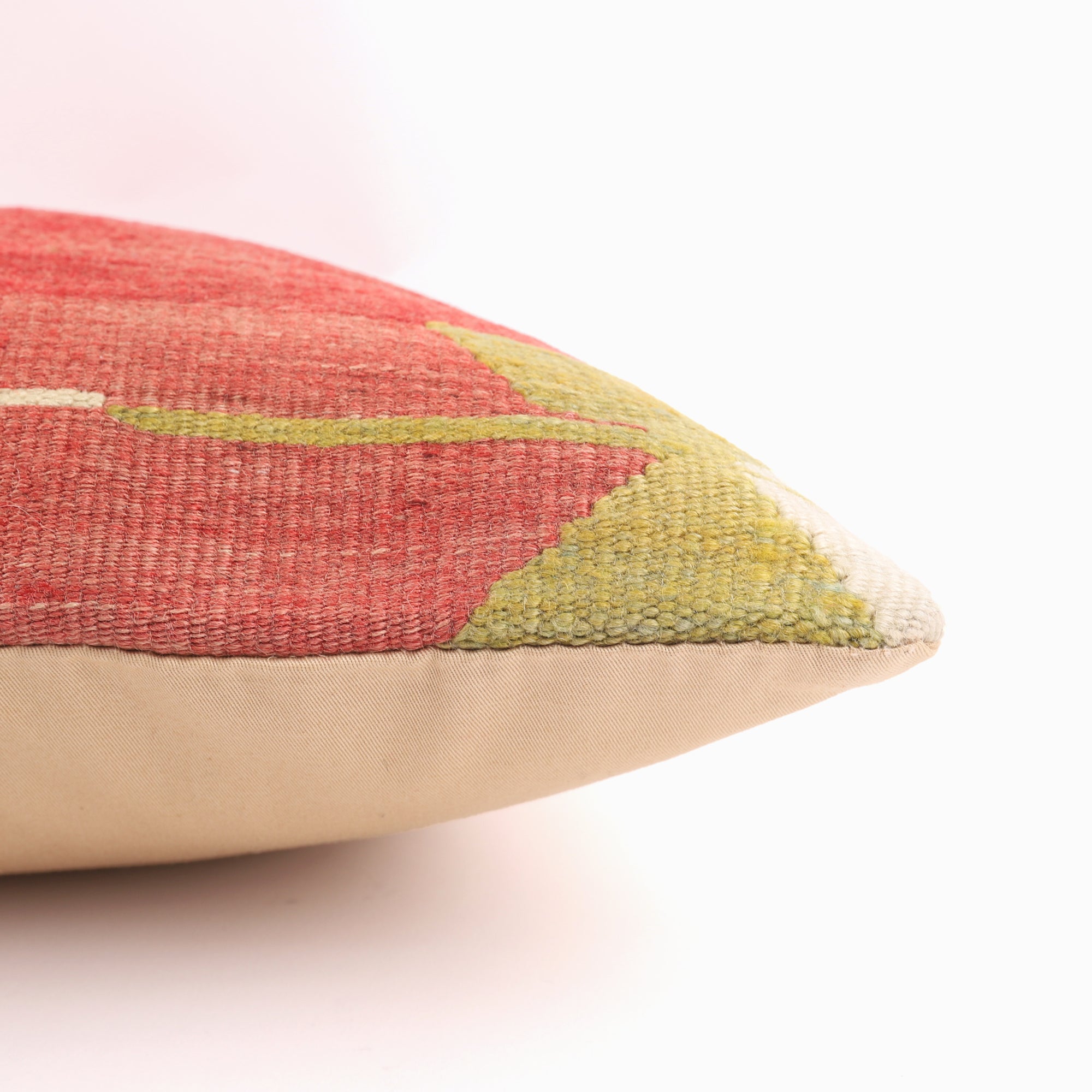 Handwoven Kilim Pillow - 16x16''