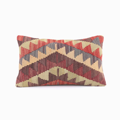 Vintage Kilim Pillow - 12x20''