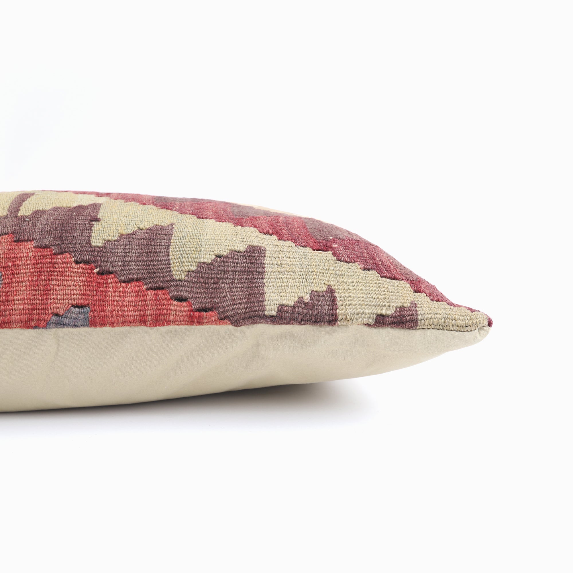 Vintage Kilim Pillow - 12x20''