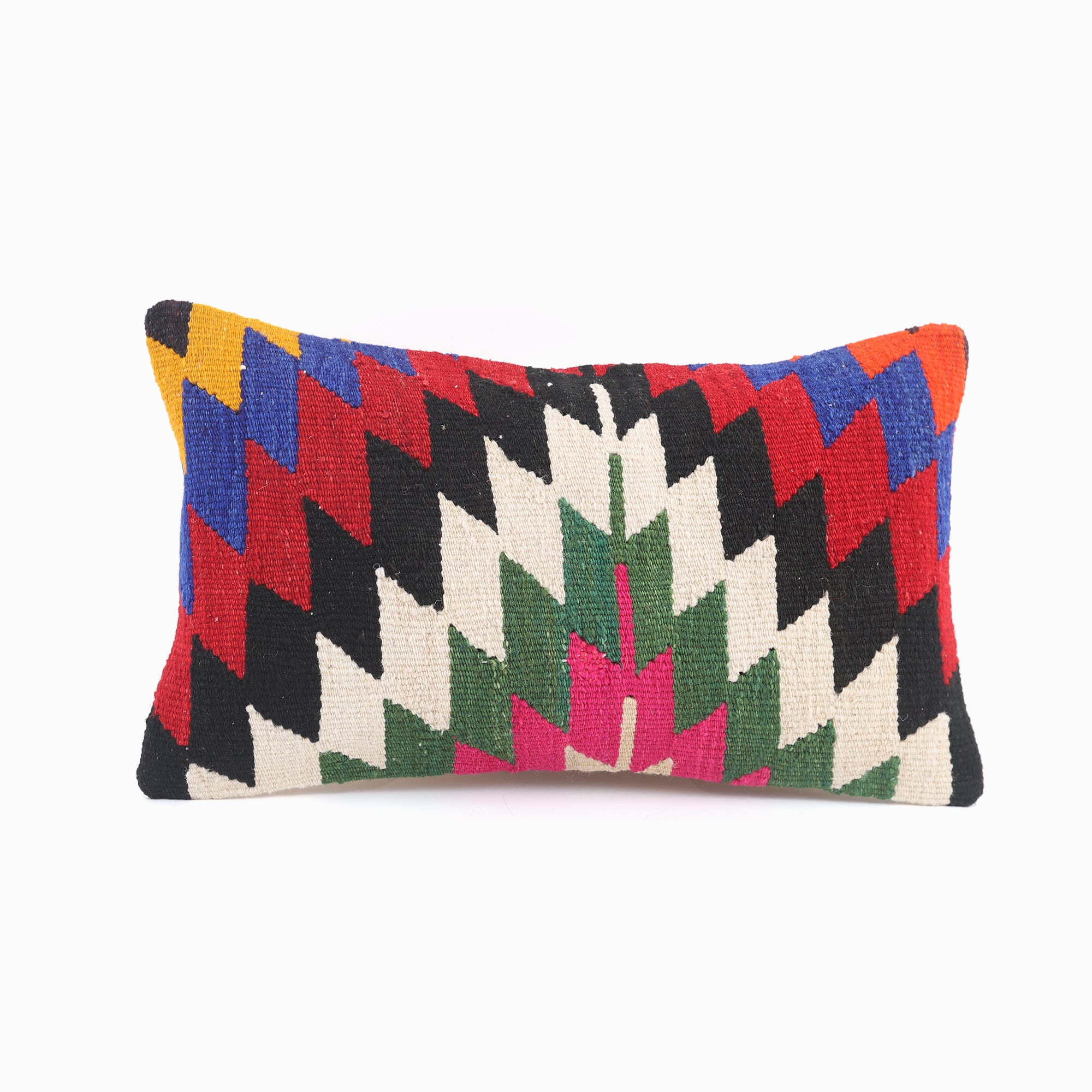 Traditional Kilim Pillow - 12x20''