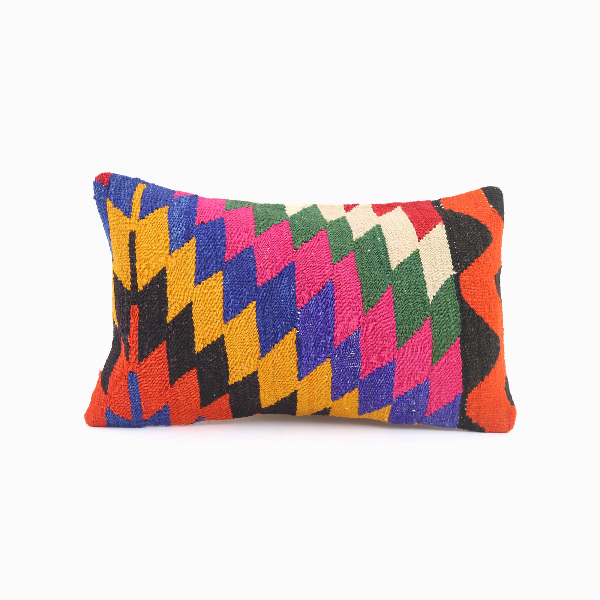 Traditional Kilim Pillow - 12x20''