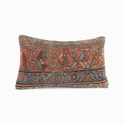 Ethnic Rug Pillow - 12x20”