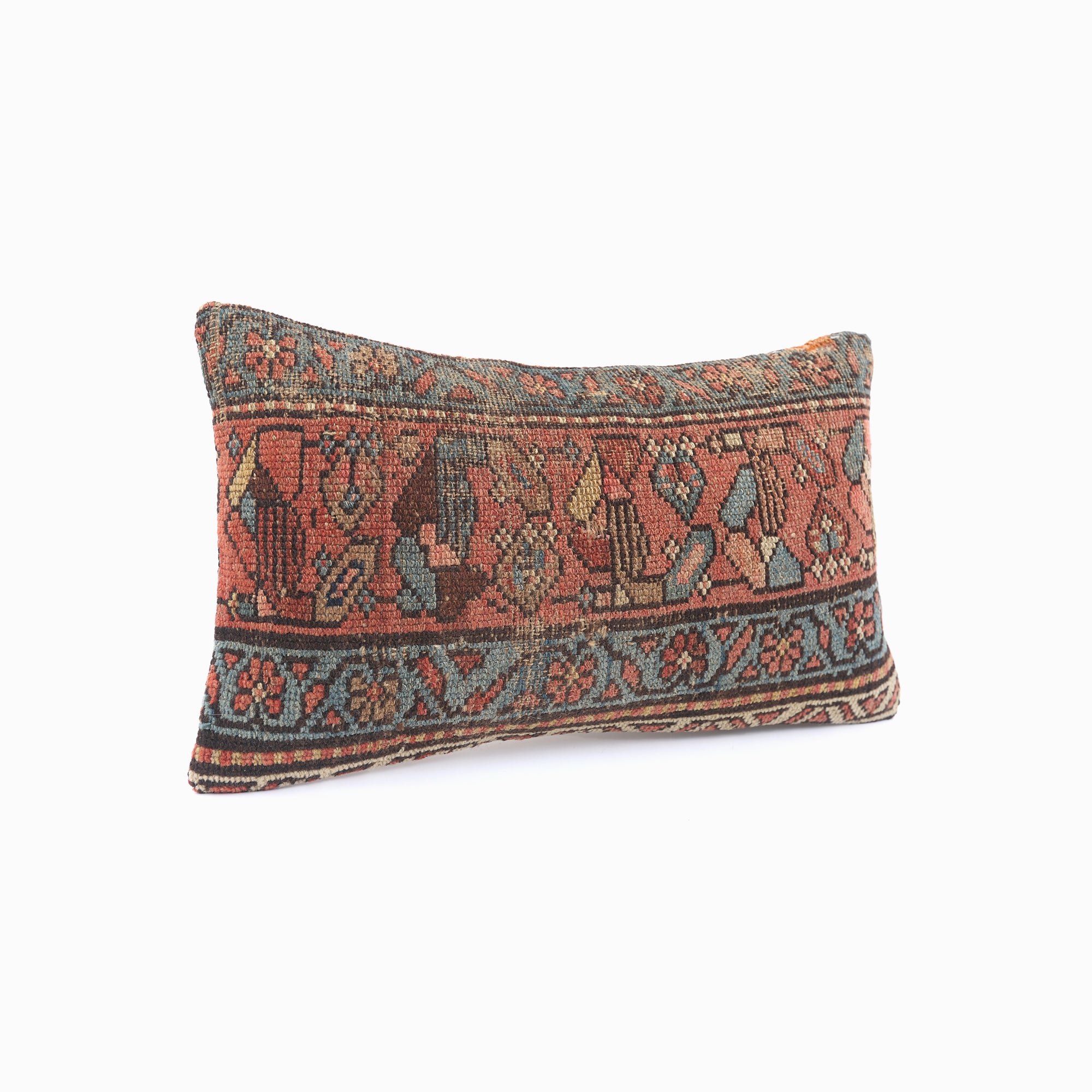 Ethnic Rug Pillow - 12x20”