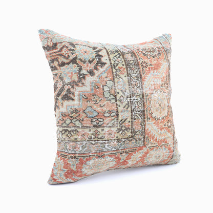 Tribal Rug Pillow - 18x18''